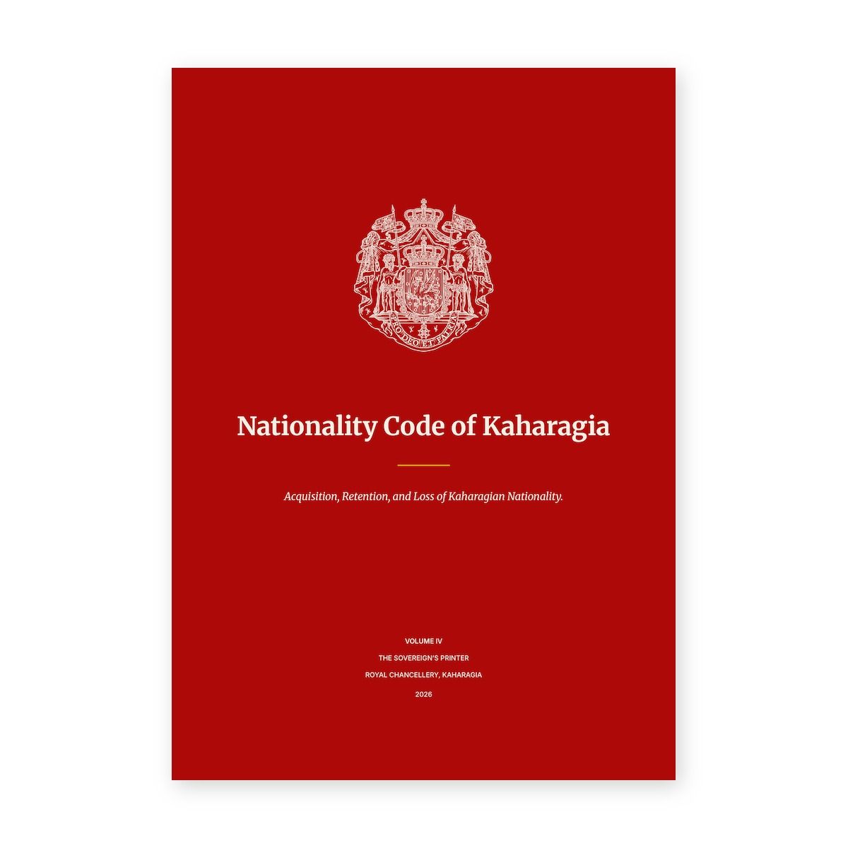 Nationality Code of Kaharagia